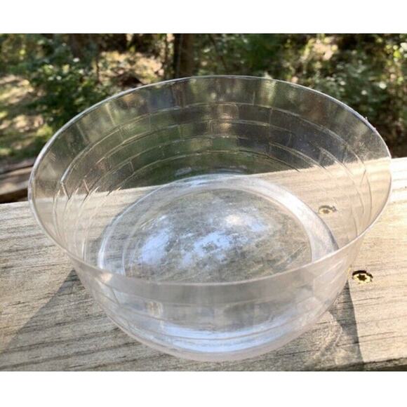 Longaberger Button Basket 1996 Small Round Liner Protector Heartland Collection - Picture 8 of 11